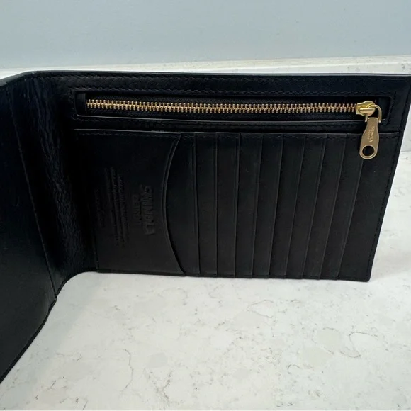 Shinola Little Birdy Wallet Crossbody Bag in black - Picture 10 of 12